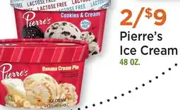 Heinen's Pierre's Ice Cream offer