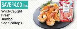 Heinen's Wild-Caught Fresh Jumbo Sea Scallops offer
