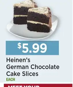 Heinen's Heinen's German Chocolate Cake Slices offer
