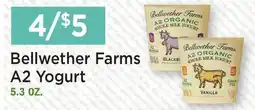 Heinen's Bellwether Farms A2 Yogurt offer