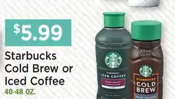Heinen's Starbucks Cold Brew or Iced Coffee offer
