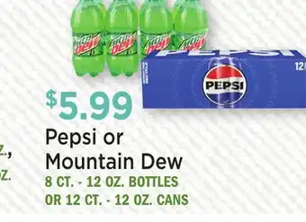 Heinen's Pepsi or Mountain Dew offer