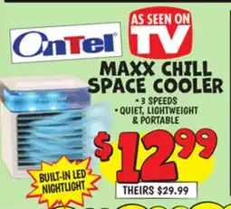 Ollie's MAXX CHILL SPACE COOLER offer