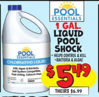 Ollie's 1 GAL. LIQUID POOL SHOCK offer