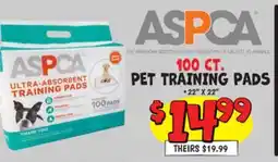 Ollie's 100 CT. PET TRAINING PADS offer