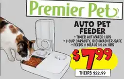 Ollie's AUTO PET FEEDER offer