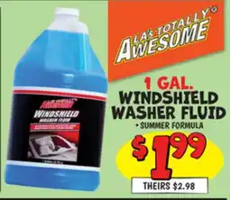 Ollie's 1 GAL. WINDSHIELD WASHER FLUID offer