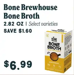 Market of Choice Bone brewhouse bone broth offer