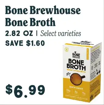 Market of Choice Bone brewhouse bone broth offer