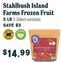 Market of Choice Stahlbush island farms frozen fruit offer