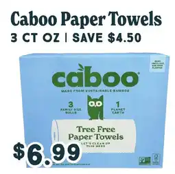 Market of Choice Caboo paper towels offer