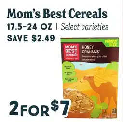 Market of Choice Mom's best cereals offer