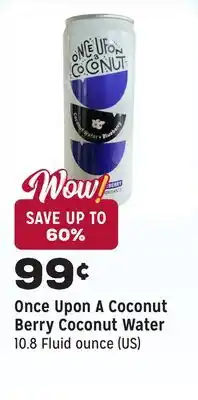 Grocery Outlet Berry Coconut Water offer