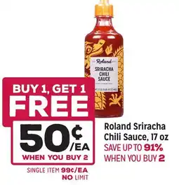 Grocery Outlet Roland Sriracha Chili Sauce 17 oz offer