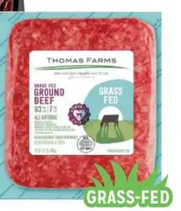Grocery Outlet Thomas Farms 93% Lean Grass Fed Ground Beef, 1 lb offer