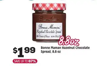 Grocery Outlet Bonne Maman Hazelnut Chocolate Spread offer