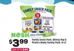 Grocery Outlet Family Snack Pack, Skinny Pop & Pirate's Booty Variety Pack, 14 ct offer