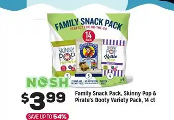 Grocery Outlet Family Snack Pack, Skinny Pop & Pirate's Booty Variety Pack, 14 ct offer