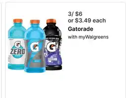 Walgreens Gatorade offer
