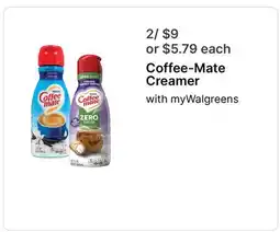Walgreens Coffee-Mate Creamer offer