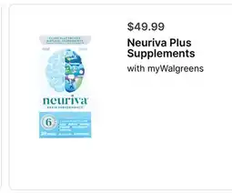 Walgreens Neuriva Plus Supplements offer