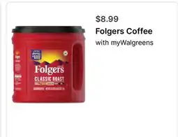 Walgreens Folgers Coffee offer