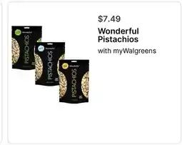 Walgreens Wonderful Pistachios offer