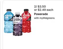 Walgreens Powerade offer