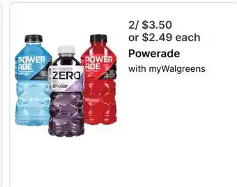 Walgreens Powerade offer