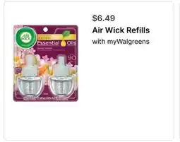 Walgreens Air Wick Refills offer