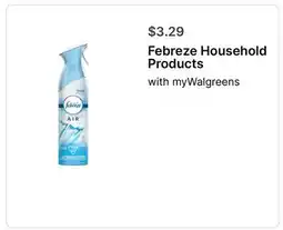 Walgreens Febreze Household Products offer