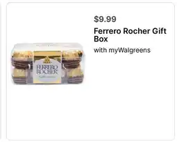 Walgreens Ferrero Rocher Gift Box offer