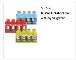 Walgreens 8-Pack Gatorade offer