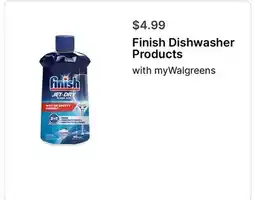 Walgreens Finish Dishwasher Products offer