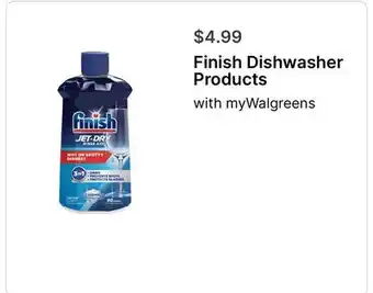 Walgreens Finish Dishwasher Products offer