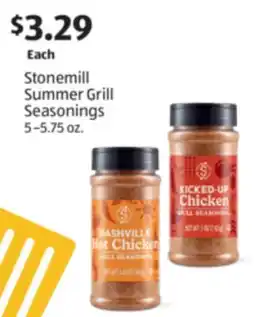 Aldi Stonemill Summer Grill Seasonings offer