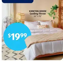 Aldi KIRKTON HOUSE Cooling Throw offer