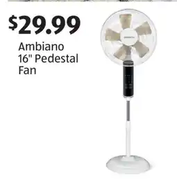 Aldi Ambiano 16 Pedestal Fan offer