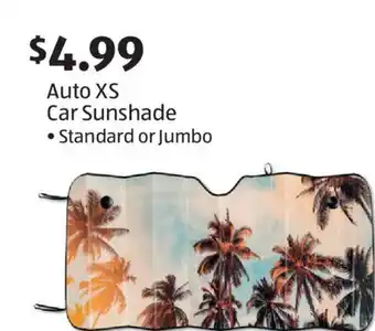 Aldi Auto XS Car Sunshade offer