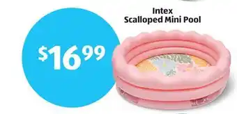 Aldi Intex Scalloped Mini Pool offer