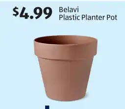 Aldi Belavi Plastic Planter Pot offer