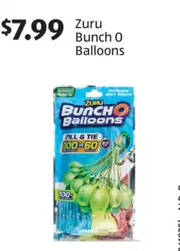 Aldi Zuru Bunch O Balloons offer