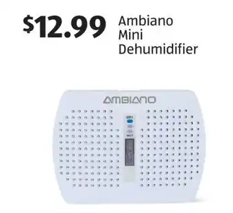 Aldi Ambiano Mini Dehumidifier offer