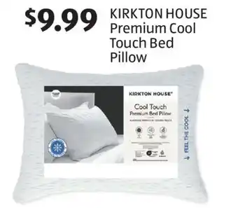 Aldi KIRKTON HOUSE Premium Cool Touch Bed Pillow offer