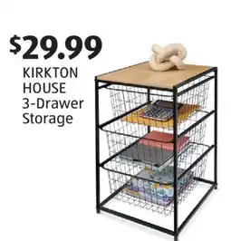 Aldi KIRKTON HOUSE 3-Drawer Storage offer