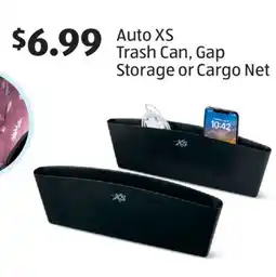 Aldi Auto XS Trash Can, Gap Storage or Cargo Net offer