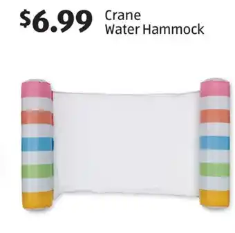 Aldi Crane Water Hammock offer