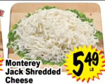 Superior Grocers Monterey Jack Shredded Cheese offer