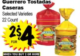 Superior Grocers Guerrero Tostadas Caseras offer