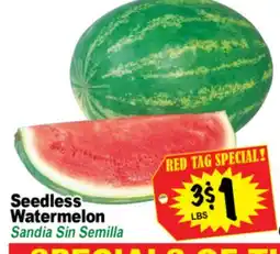 Superior Grocers Seedless Watermelon Sin offer